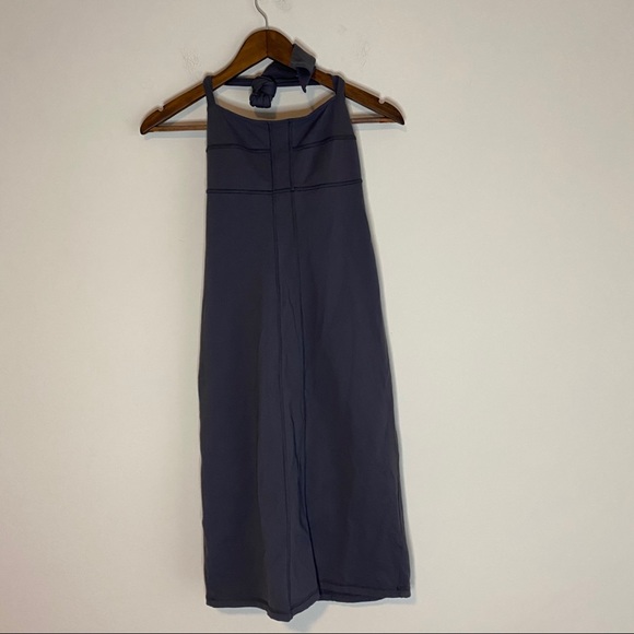 COPY - Athleta Sizzle Gray Halter Active Dress - Picture 2 of 6